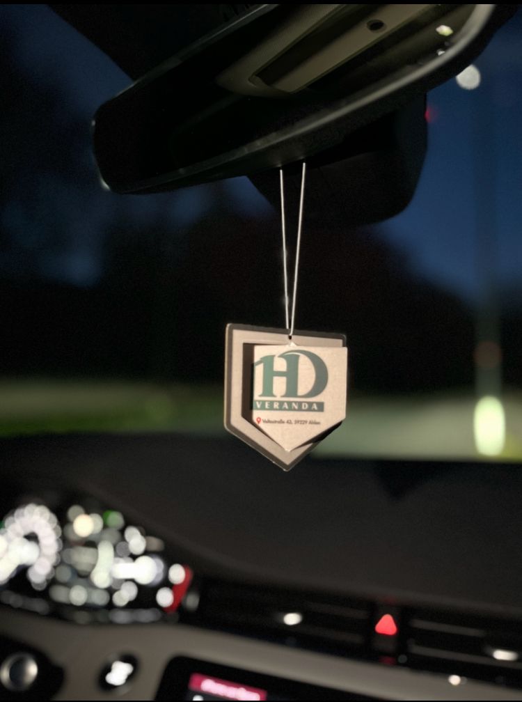 Duftbaum mit Logo – HD Veranda Ahlen