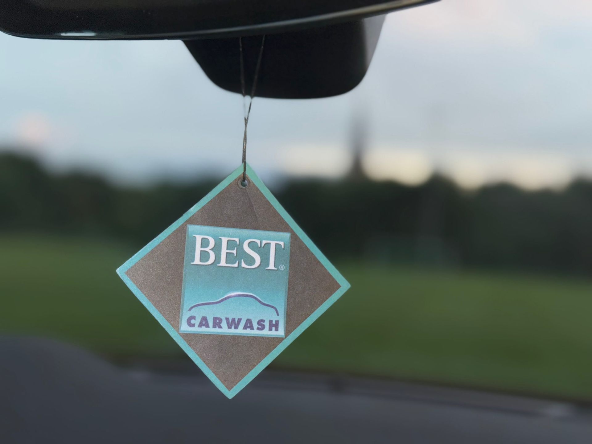 Duftbaum mit Logo – BEST Carwash